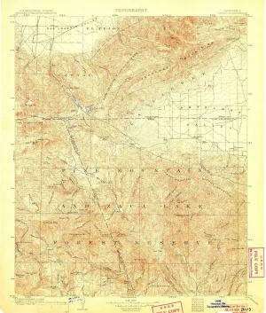 1903 Tejon, CA - California - USGS Topographic Map