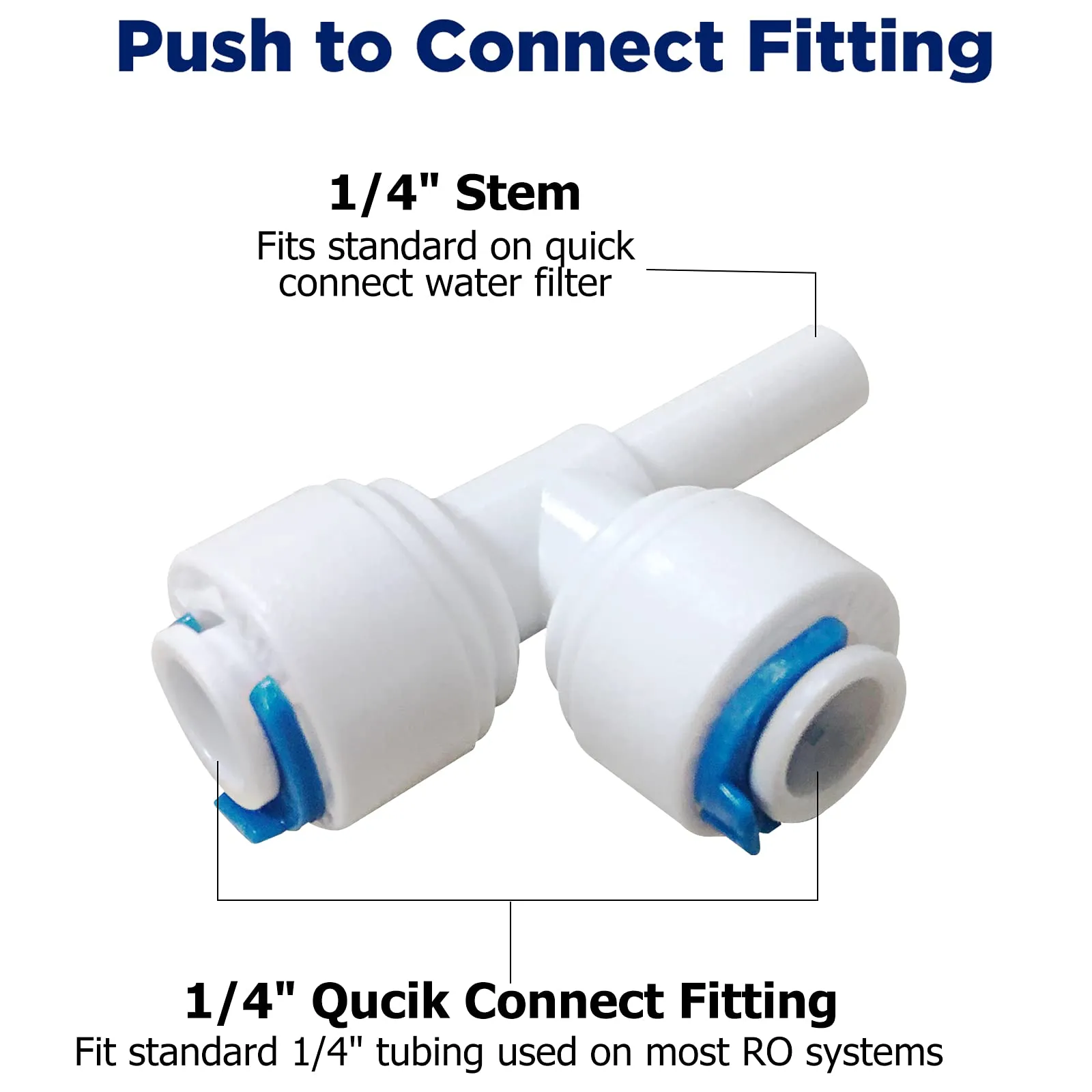 2x Inline Filters w/Quick Connect and 1x 75 GPD RO Membrane Combo Filter