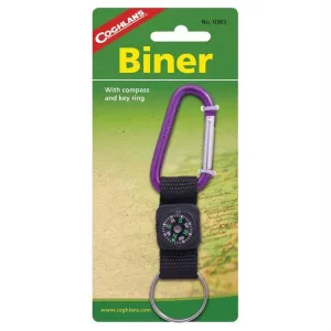 Biner W Compass And Key Ring