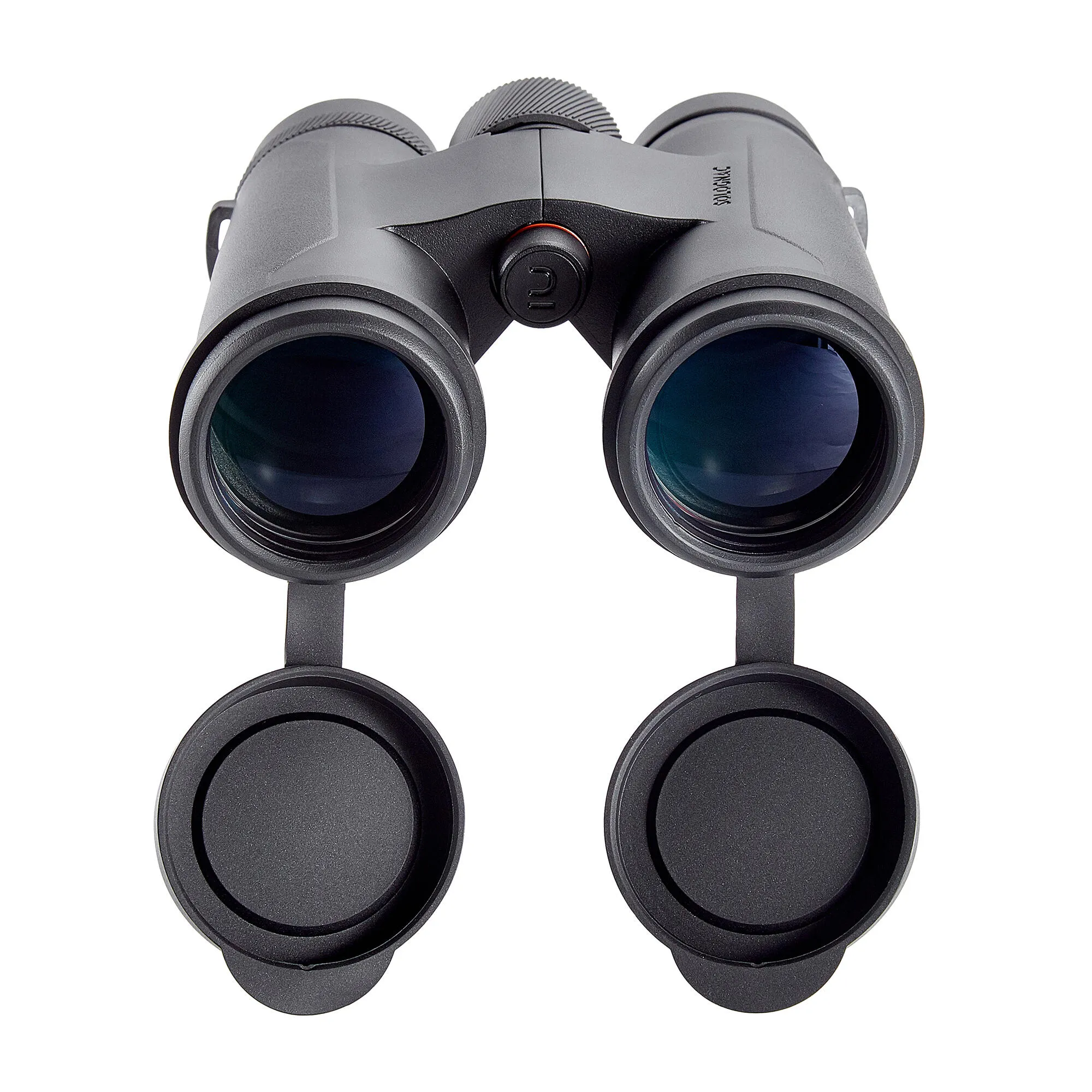 Binoculars 100 10×42 waterproof black SOLOGNAC