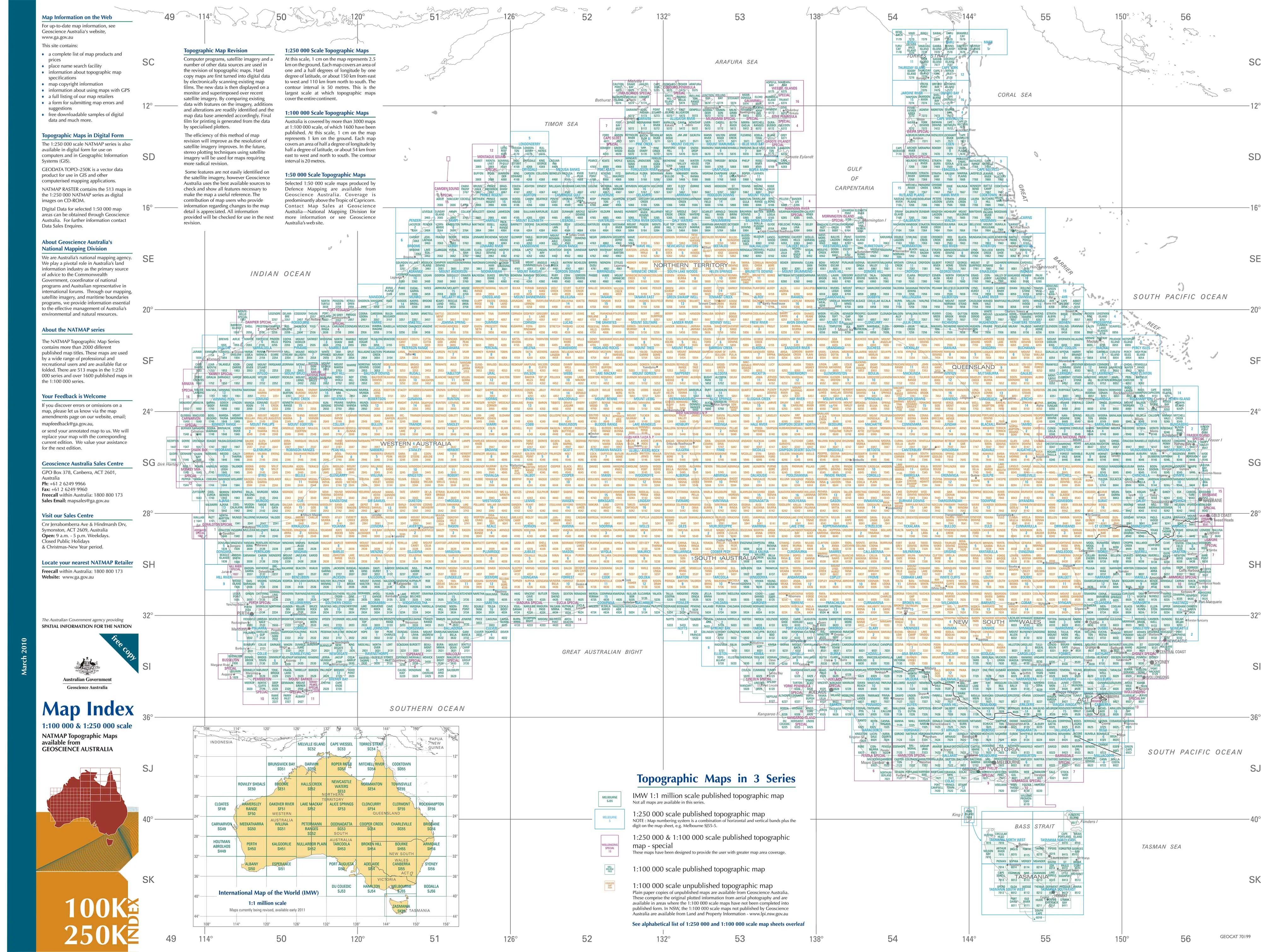 Brisbane Special SG56-15 Topographic Map 1:250k