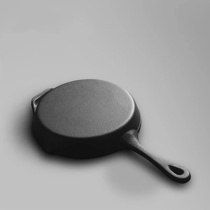 Cast Iron Uncoated Non-Stick Pan