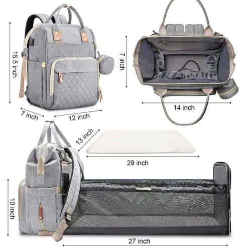 Changing bag - Travelling baby cot