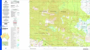 Childara SH53-14 Topographic Map 1:250k