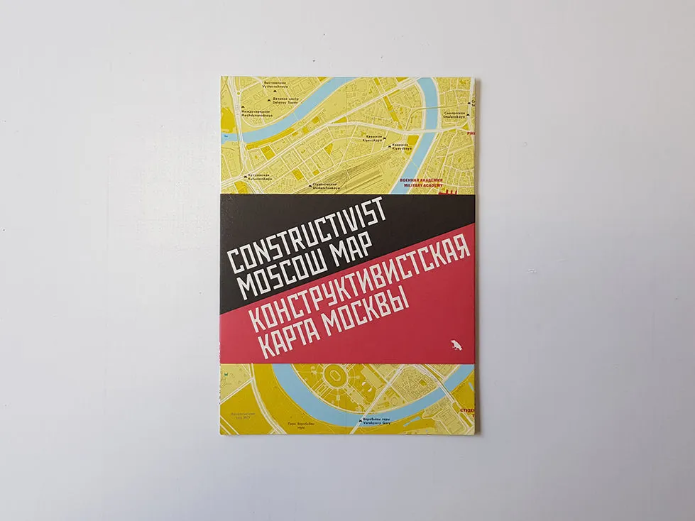 Constructivist Moscow Map