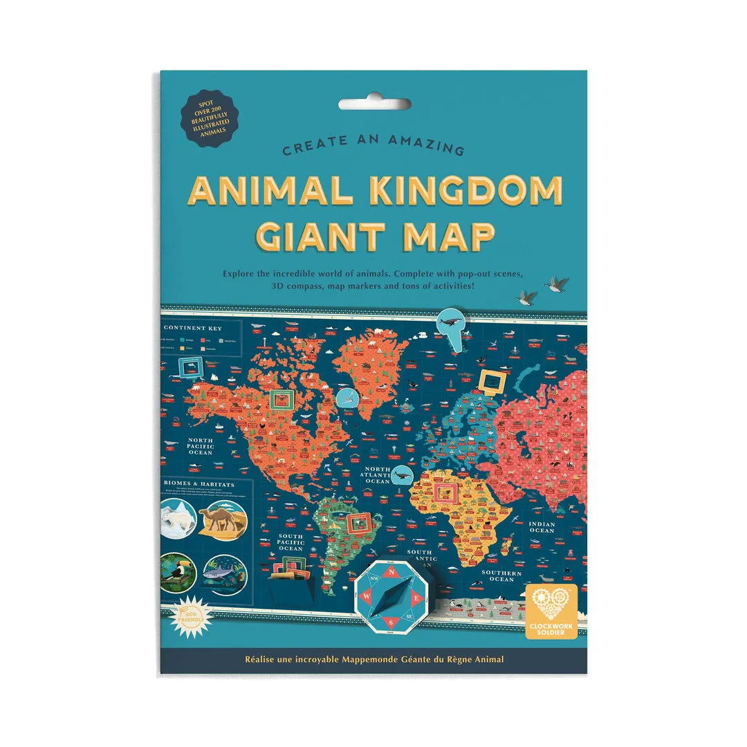 Create An Amazing Animal Kingdom Giant Map