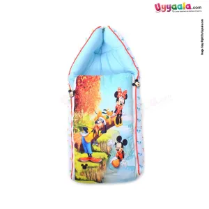 DISNEY Baby Carry Nest (Sleeping Bag) Cotton Disney Print 0 m Age, Blue