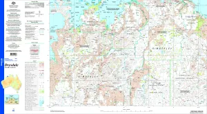 Drysdale SD52-09 Topographic Map 1:250k