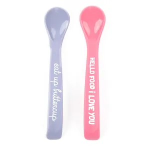 Eat Up/Hello Food Spoon Set