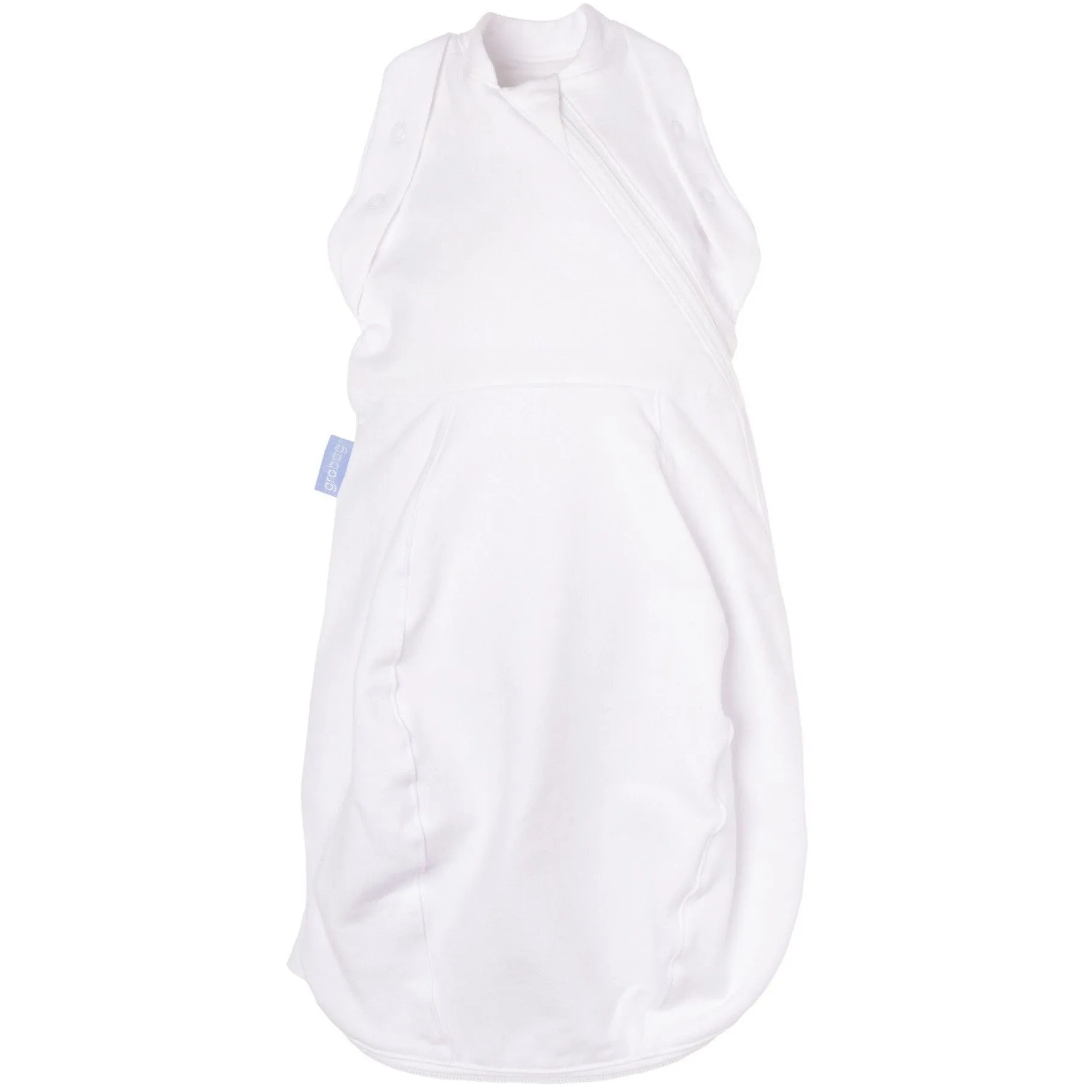 Grobag Newborn Swaddle (Cosy) - Pure White