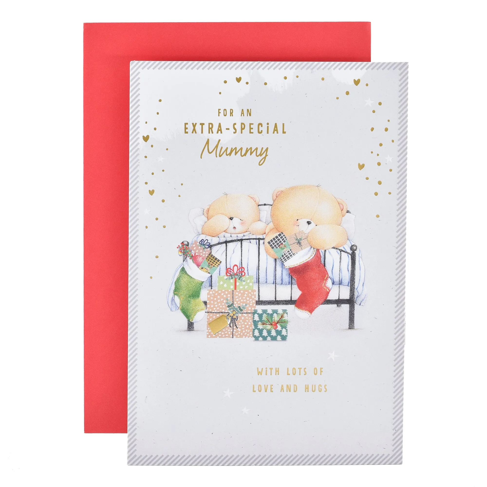 Hallmark Christmas Card For Mummy  - Lots Of Love