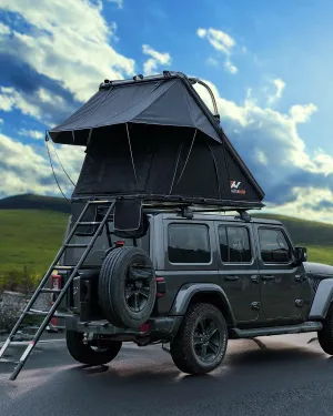 Hard Shell Rooftop Tent: Pop-Up Car Camping for SUVs, Trucks, and Vans - Made in USA