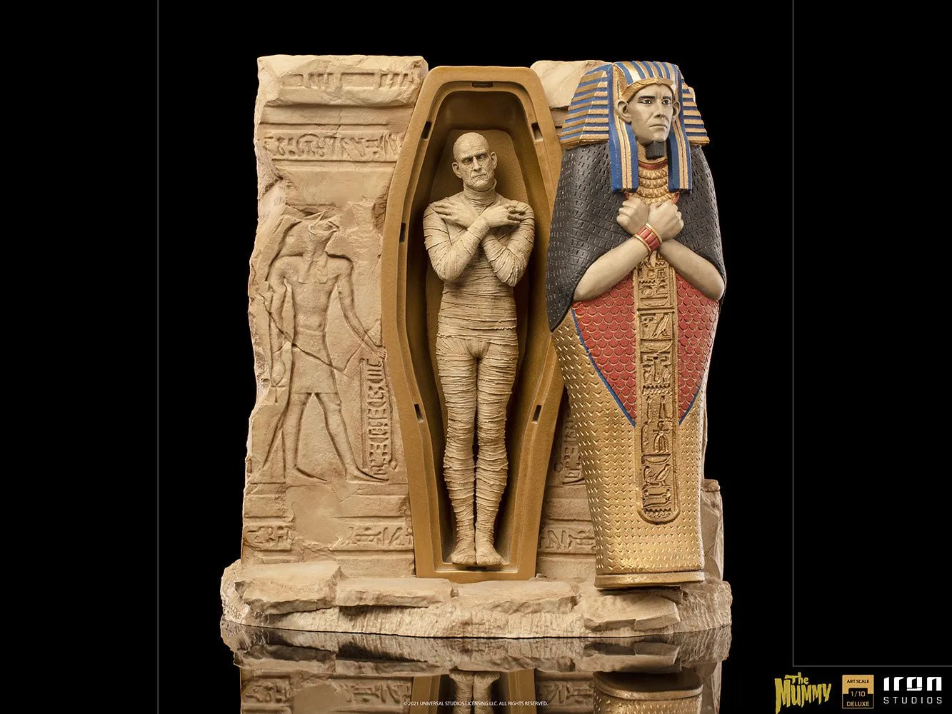 Iron Studios The Mummy Deluxe BDS Art Scale 1/10 Scale Statue