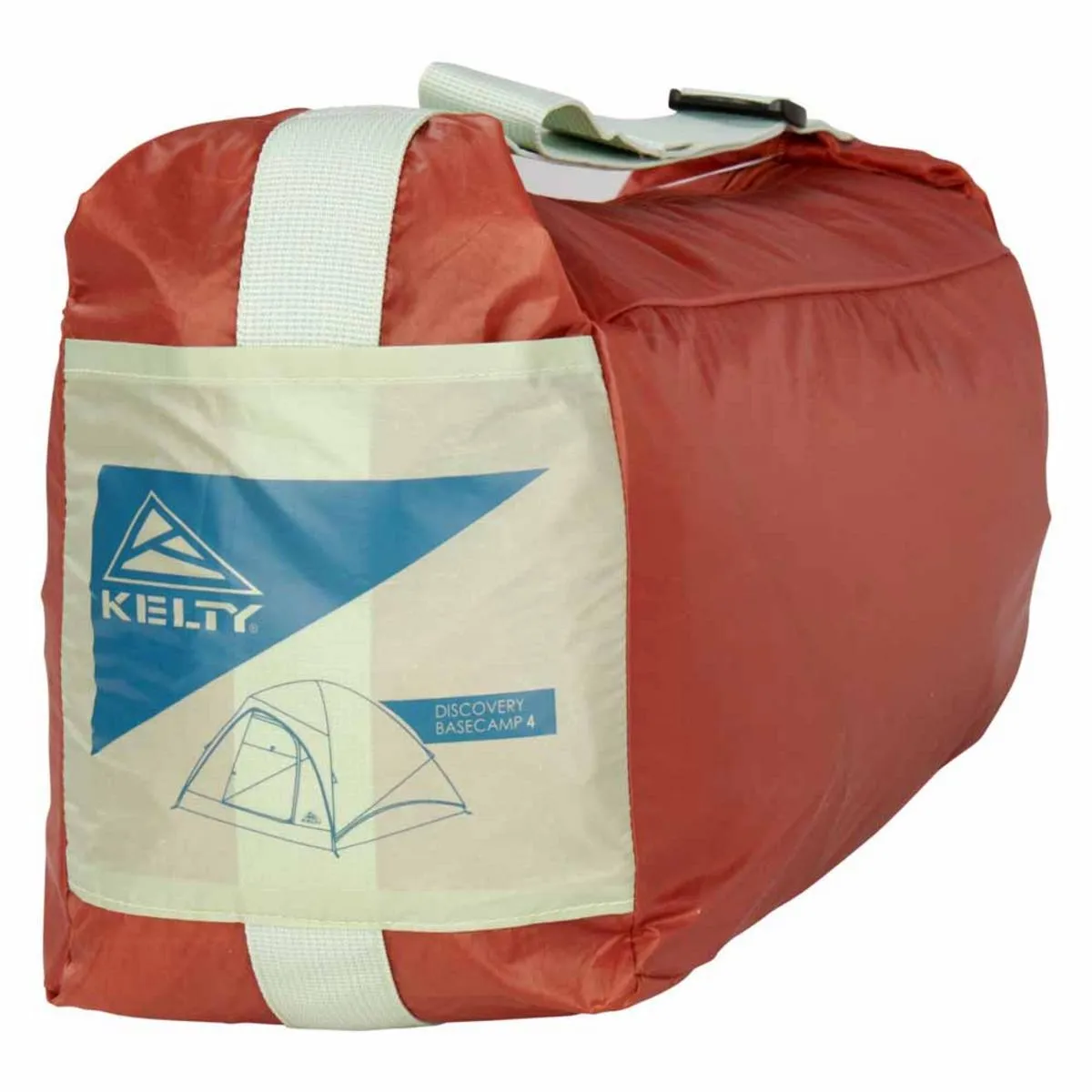 Kelty Discovery Basecamp 4 Person Tent - Laurel Green/Stormy Blue