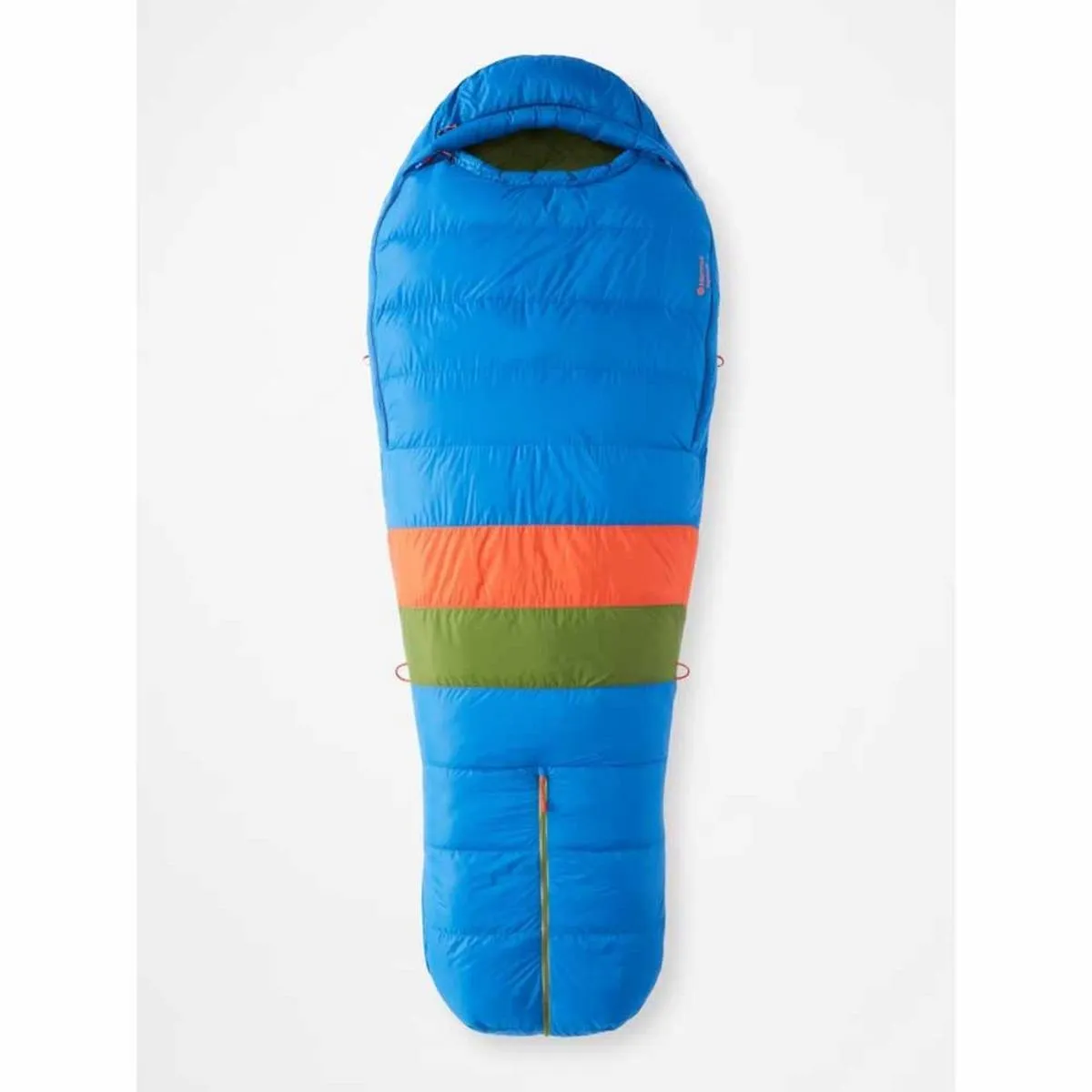 Marmot Men's Sawtooth 15 Sleeping Bag - Extra Wide/Dark Azure/Foliage