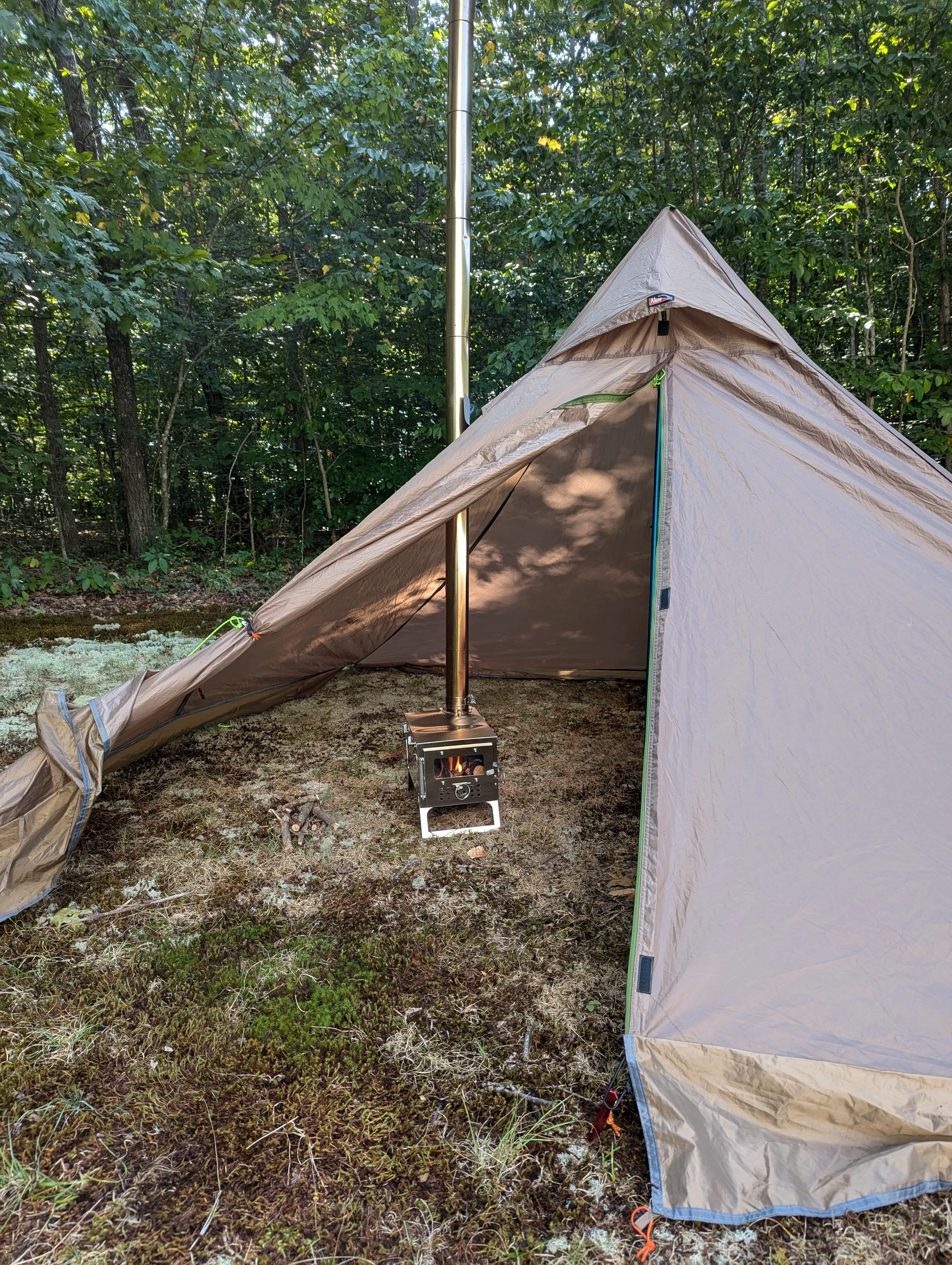 Minipeak XL Pro Hot Tent  & Stove Combo (No Inner)