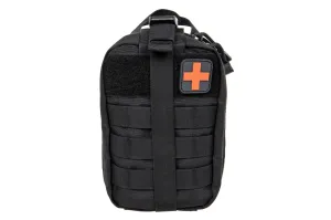 Molle rip-off first aid kit Black