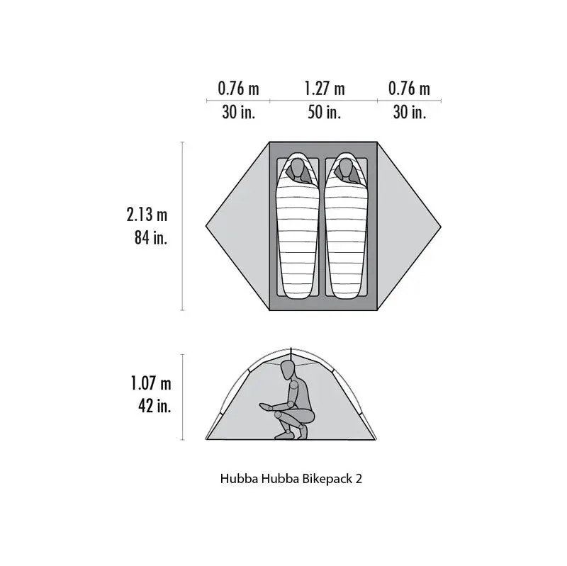 MSR | Hubba Hubba Bikepack 2-Person Tent