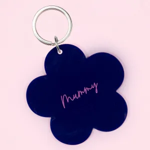 Mummy Flower Keytag