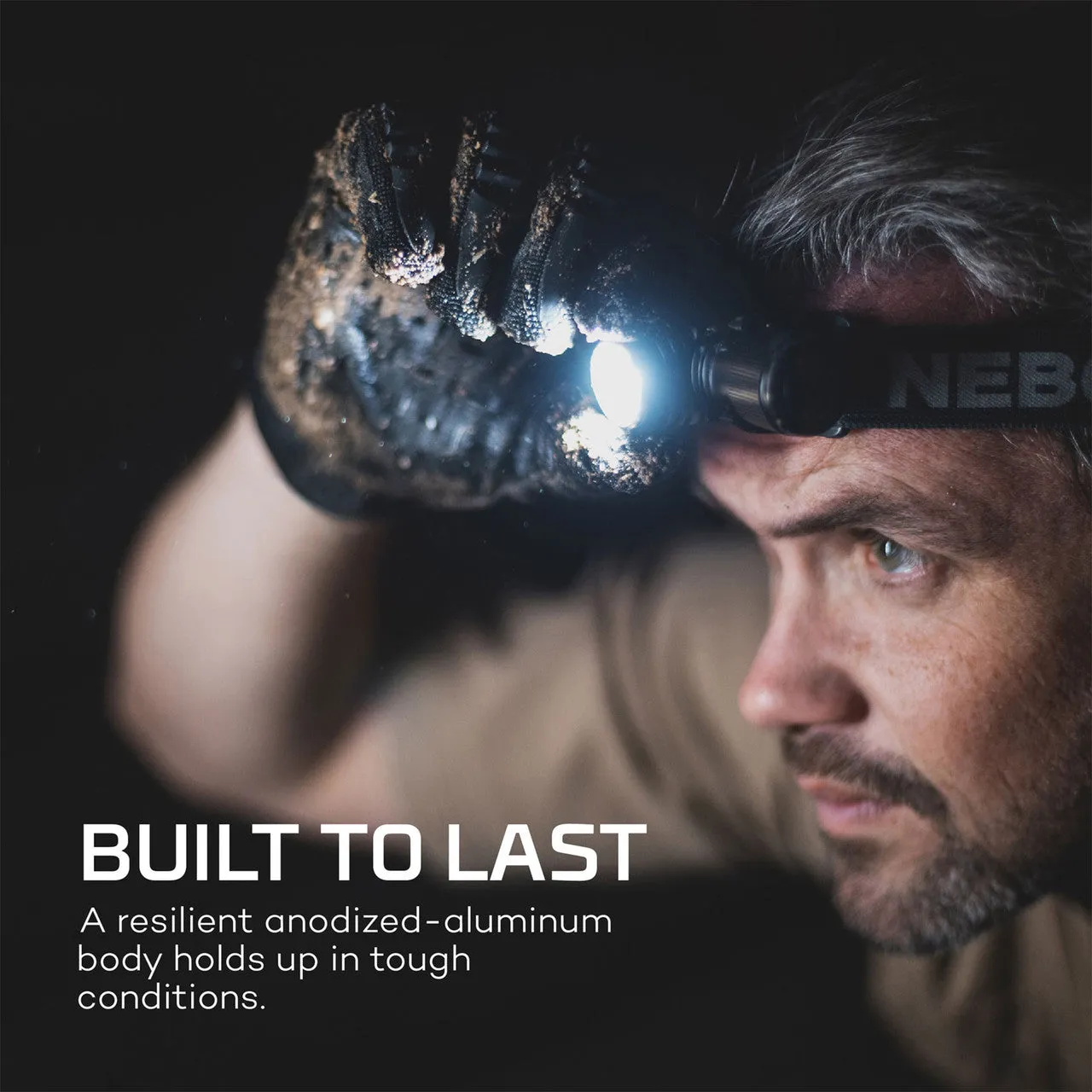 NEBO TRANSEND 1000 Rechargeable Headlamp