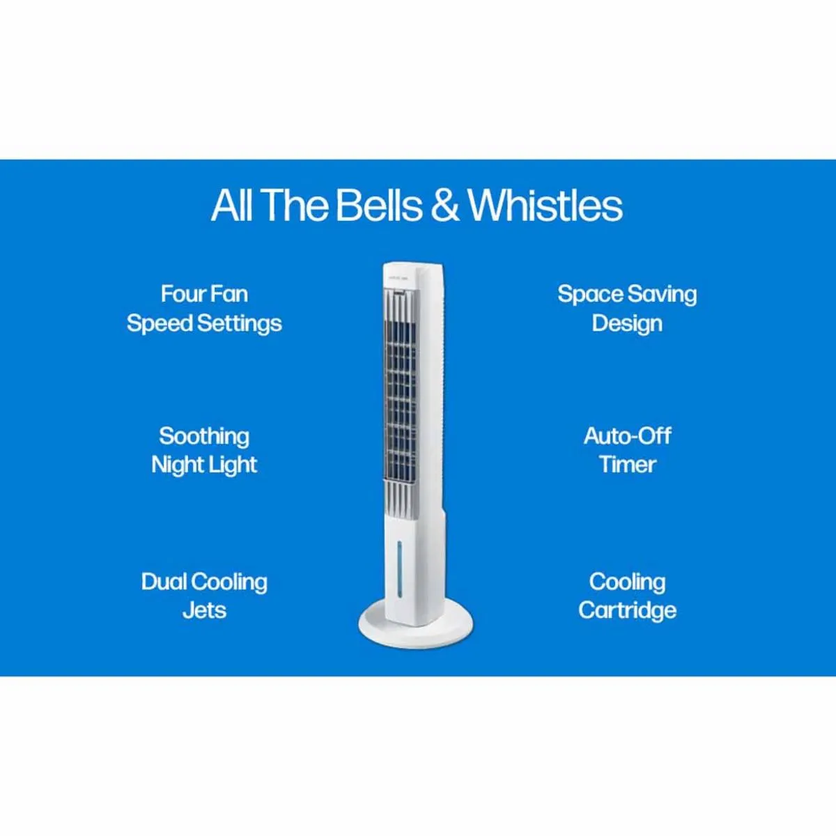 Ontel Arctic Air Tower Plus Indoor Evaporative Cooler