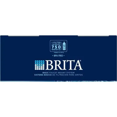 Open Box - Brita Tap Water Faucet Filtration System - Chrome