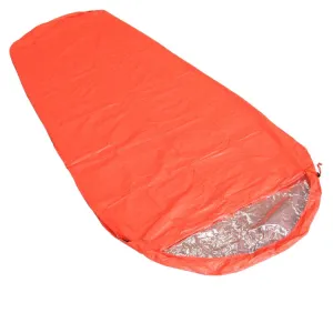 Outdoor Hiking Camping Heat-Reflective Thermal Insulation Sleeping Bag Emergency Blanket Mummy 210cm x 83cm