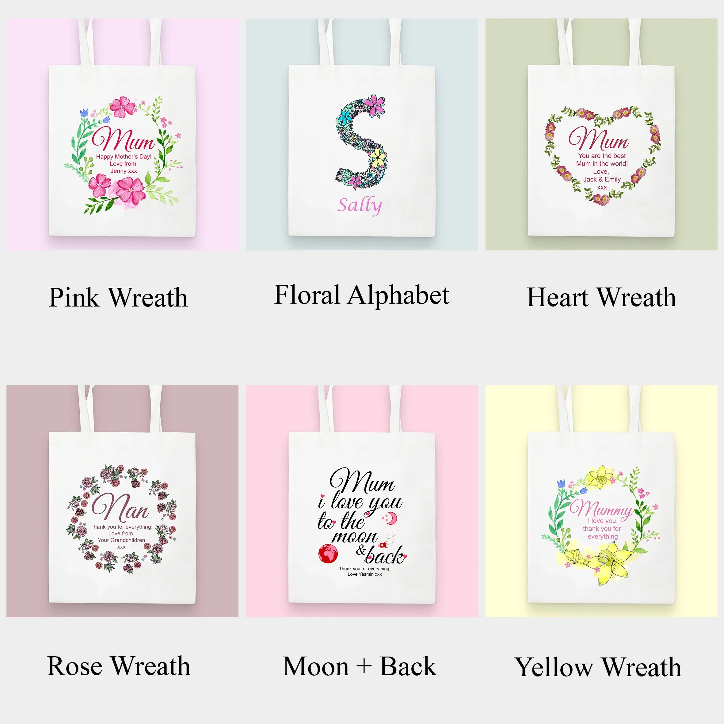 Personalised Tote Bag for Mother's Day