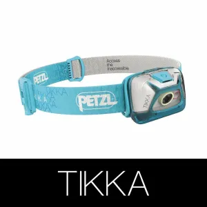 Petzl Tikka Hybrid Concept Headlamp 200 Lumens, Blue