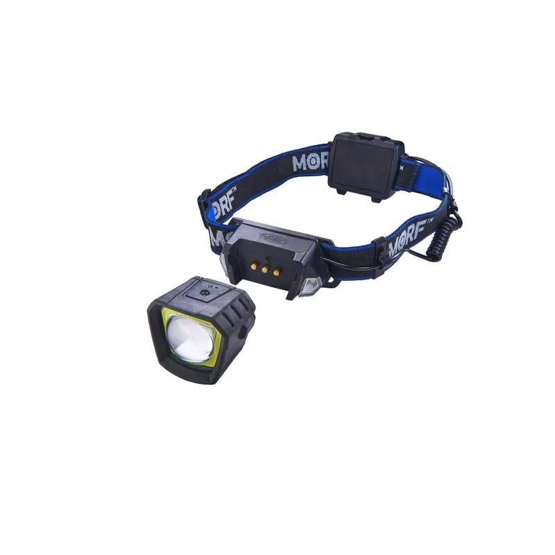 Police Security MORF 230 lm Black LED Head Lamp AAA Battery