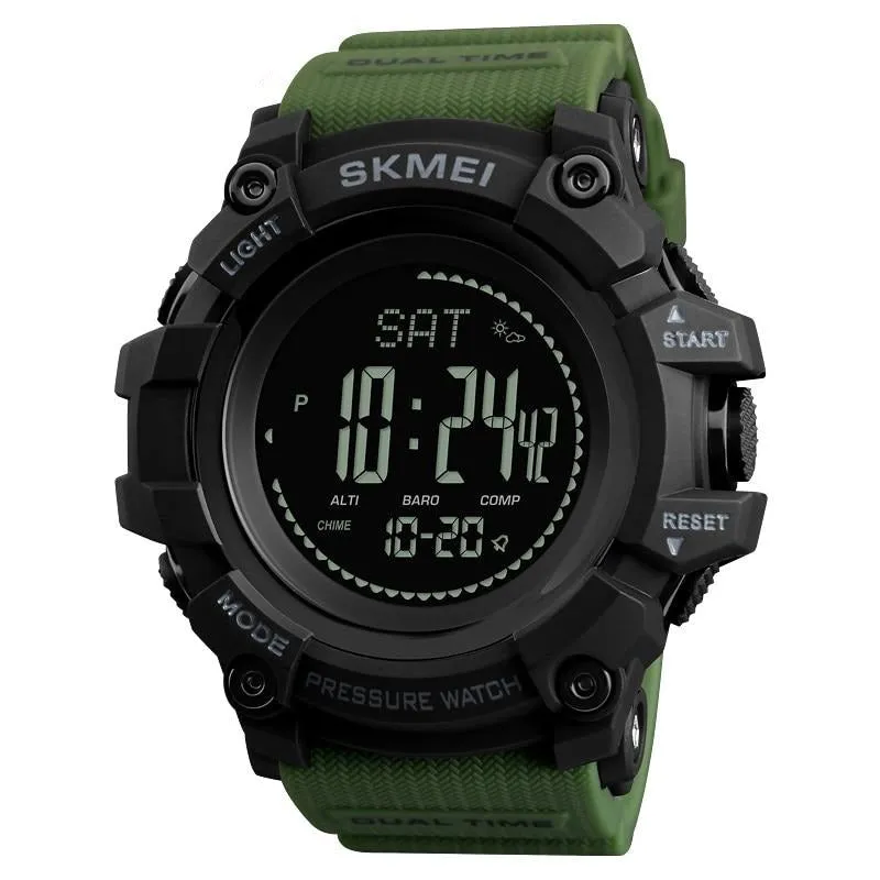 SKMEI 1358 Compass Digital Hiking Watch w/ Back Light