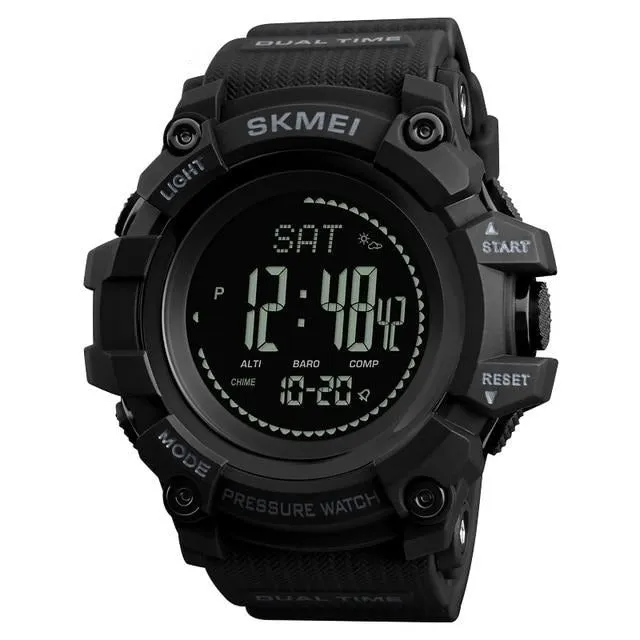 SKMEI 1358 Compass Digital Hiking Watch w/ Back Light