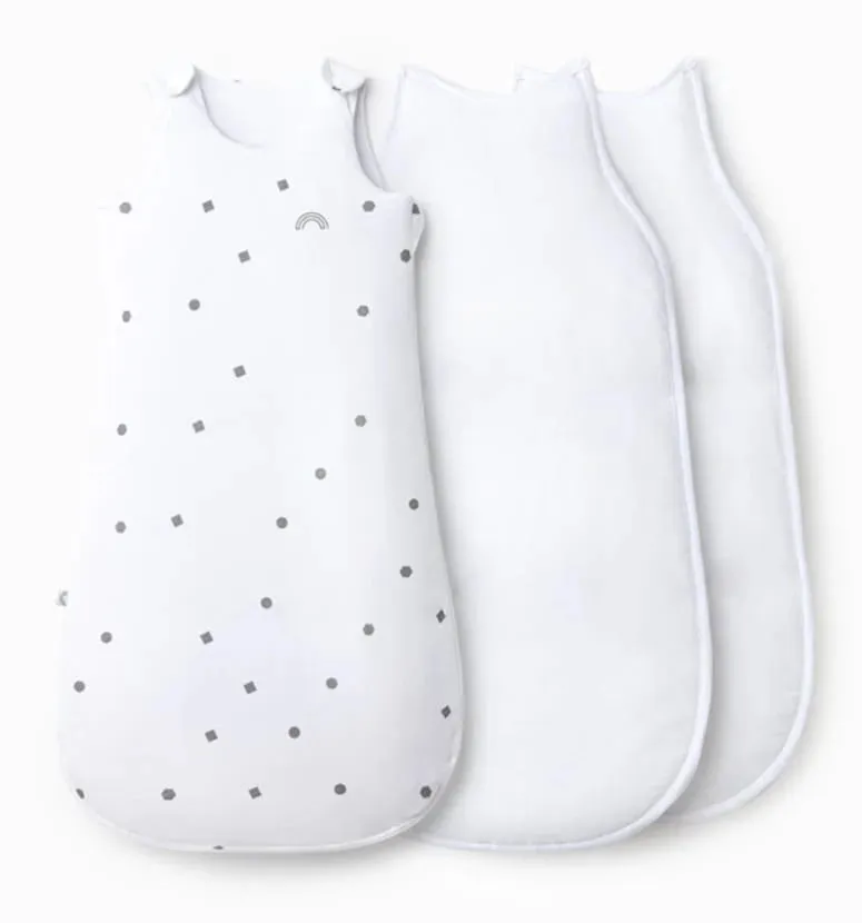 Sleeping Bag White & Grey