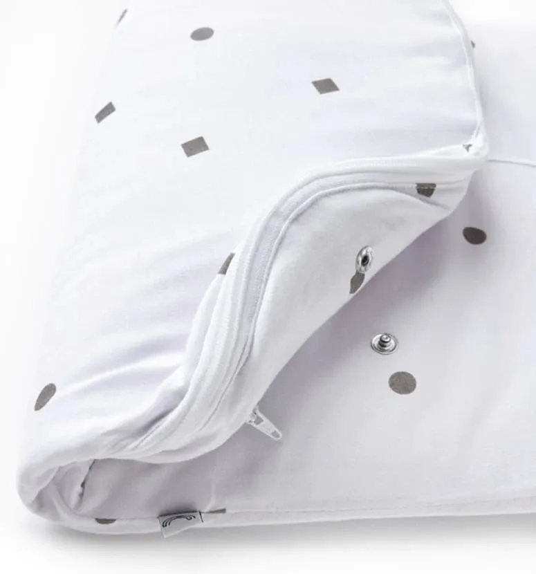 Sleeping Bag White & Grey