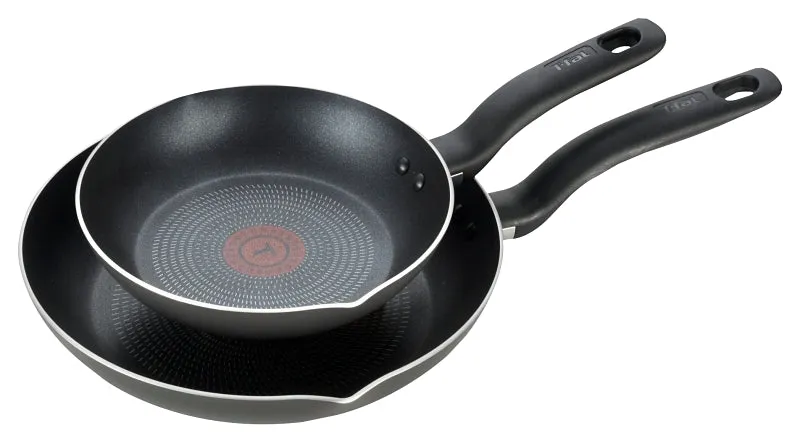 T-fal B167S284 Saute Pan Cookware Set, Aluminum, Gray, Ergonomic Handle :EA: QUANTITY: 1