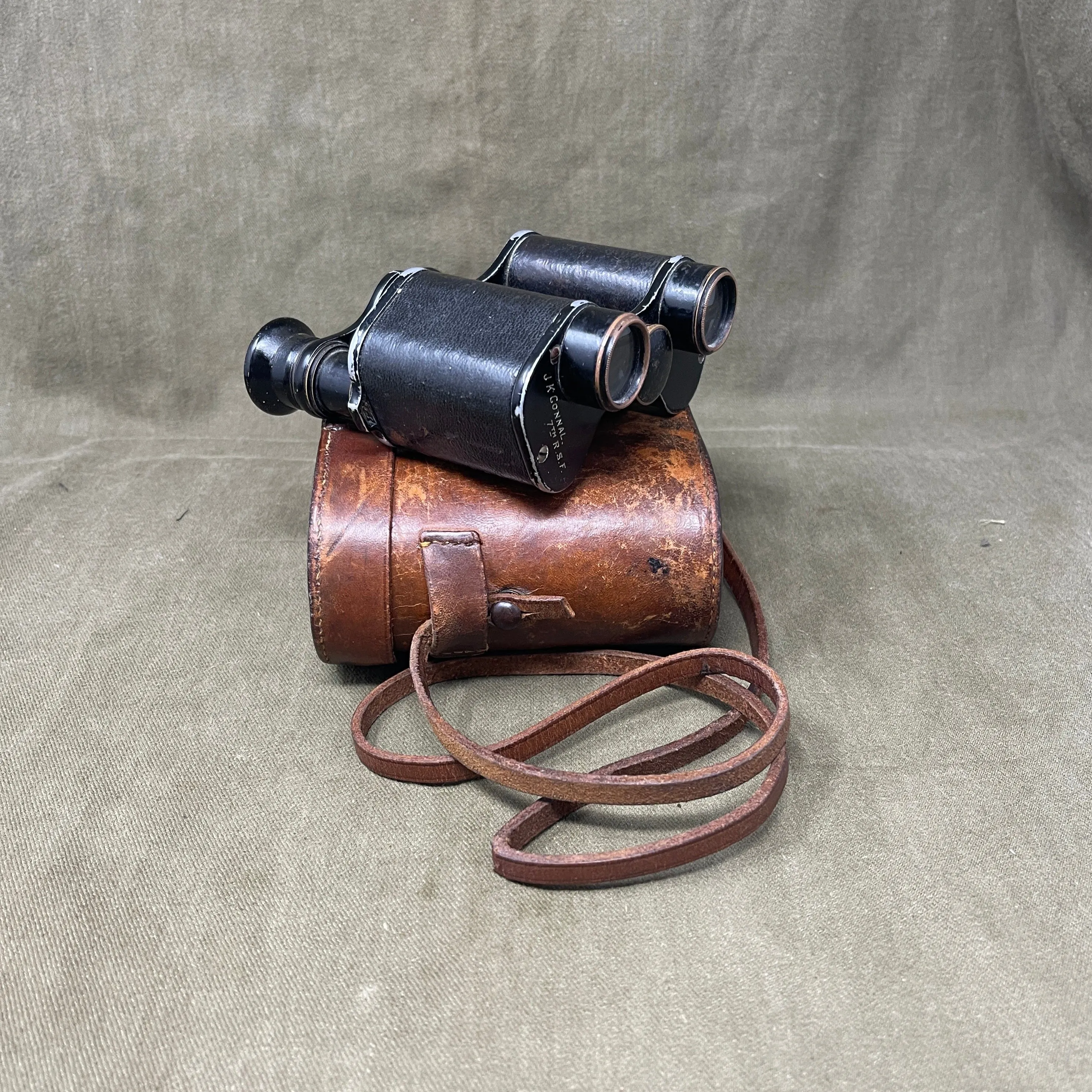 WW1 French Prismatic Zeeda Binoculars.