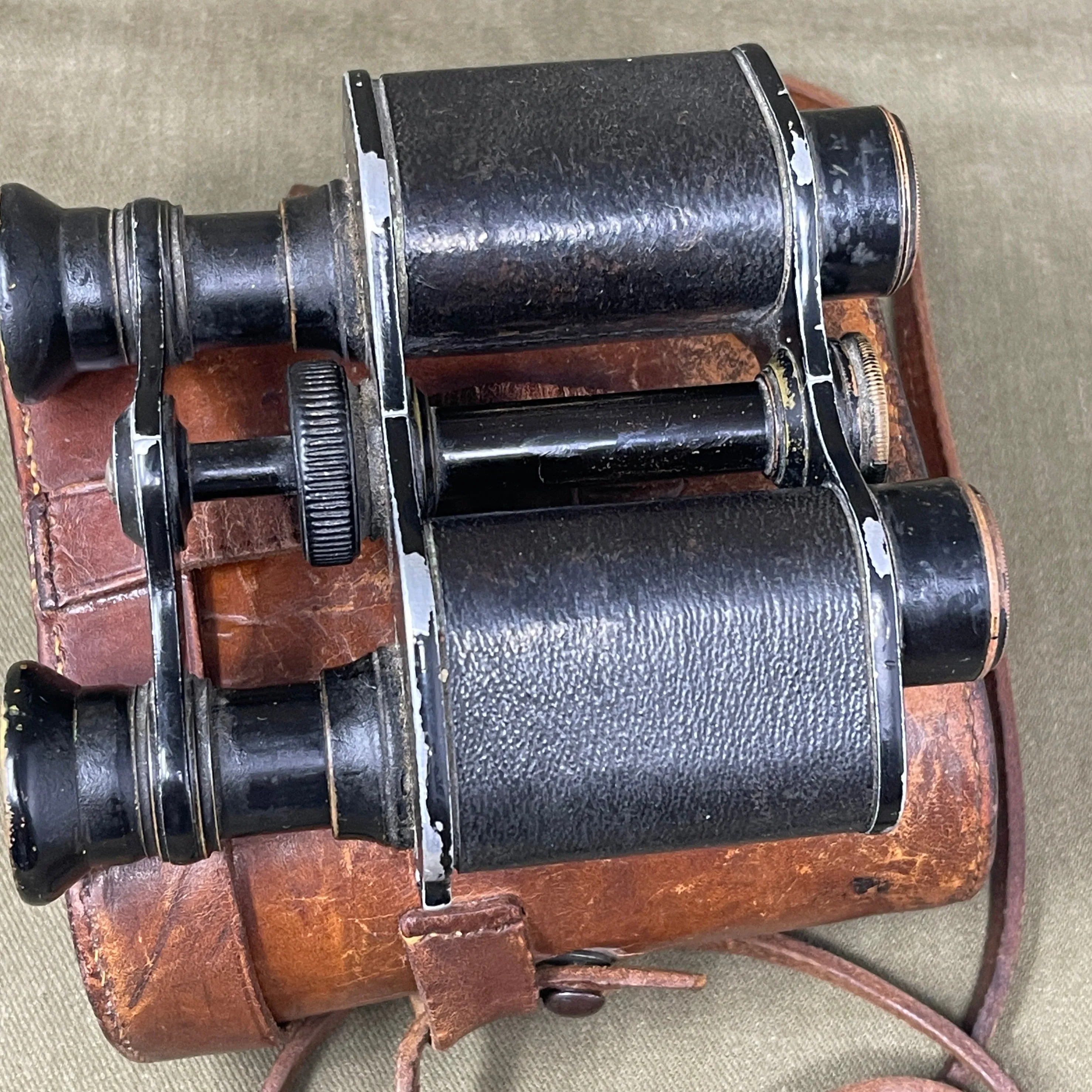 WW1 French Prismatic Zeeda Binoculars.