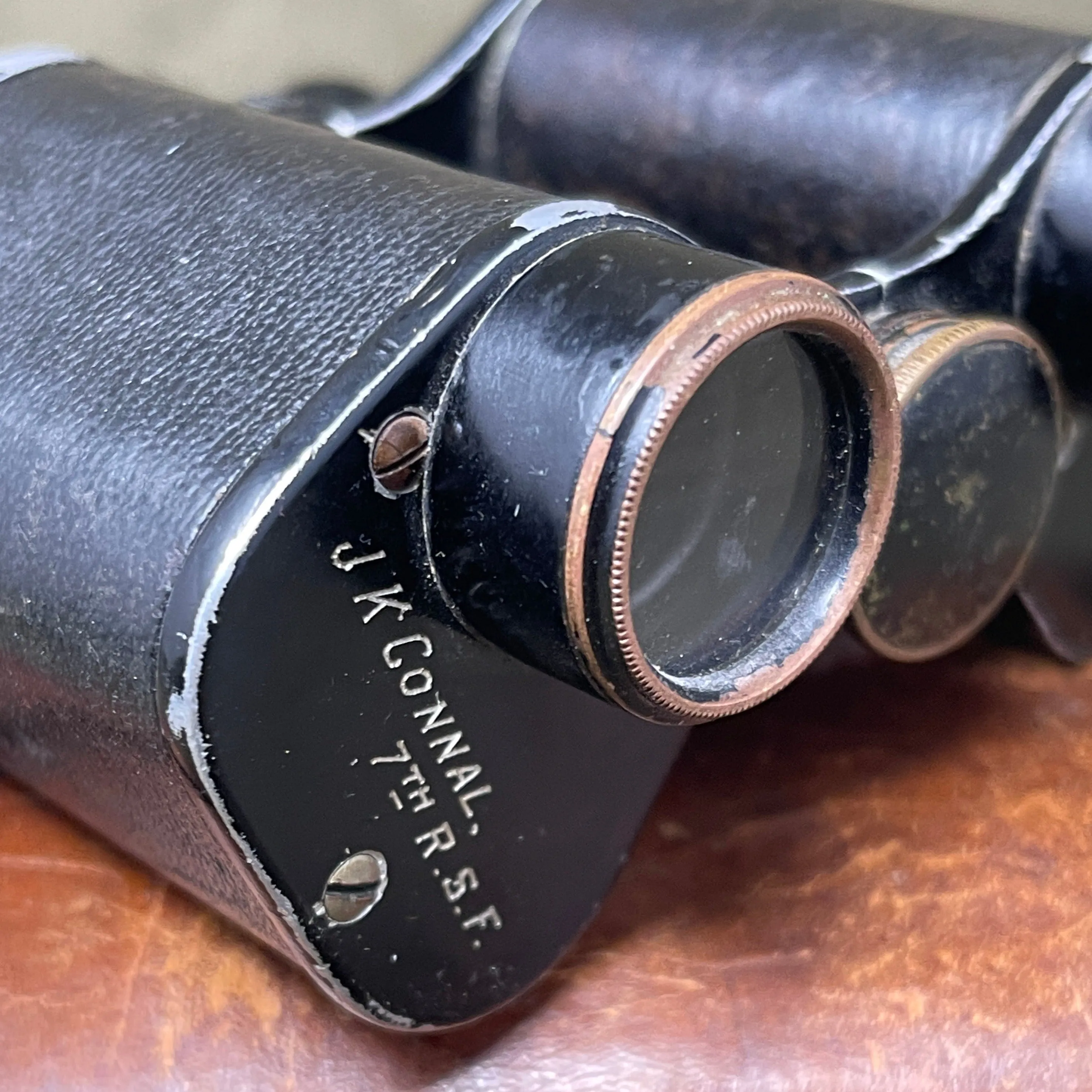 WW1 French Prismatic Zeeda Binoculars.